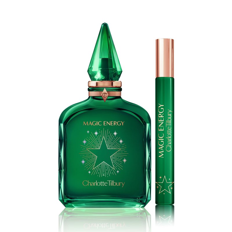 Charlotte Tilbury Magic Energy Eau De Parfum - Pheromone Enhancing Citrus Woody Perfume with Naturally-Derived Oils - Long-Lasting Scent with Notes of Bergamot, Cashmere Wood & Palo Santo (10ml)
