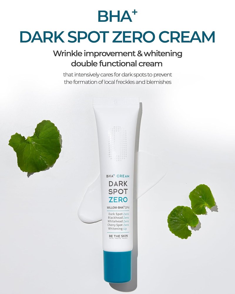 BHA+ Dark Spot Zero Cream - Willow BHA, Tranexamic Acid & Niacinamide for Dark Spot Fading | 1.01 oz Korean Skincare