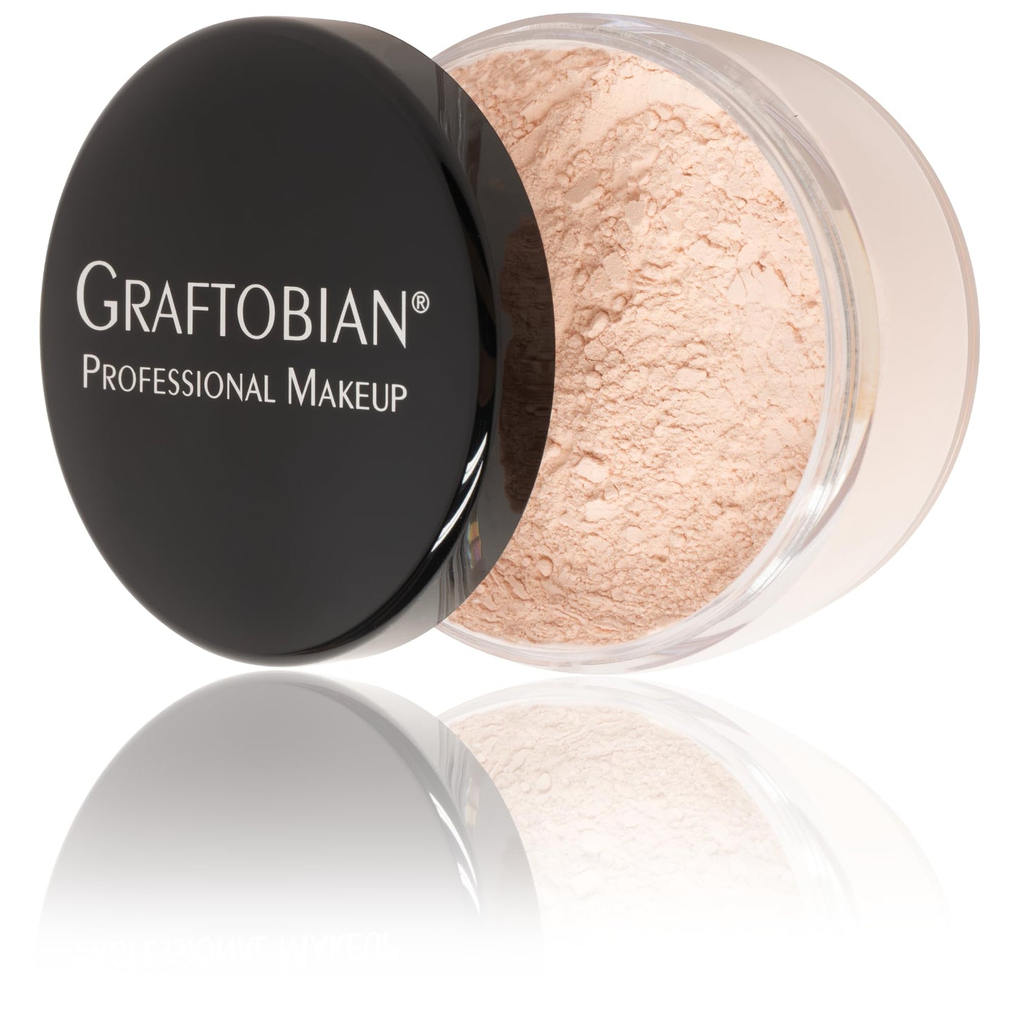 Graftobian HD LuceCashmere Setting Powder (0.7 oz) - No FlashBack, Matte, Silky Smooth Finish (French Silk, .7 oz)
