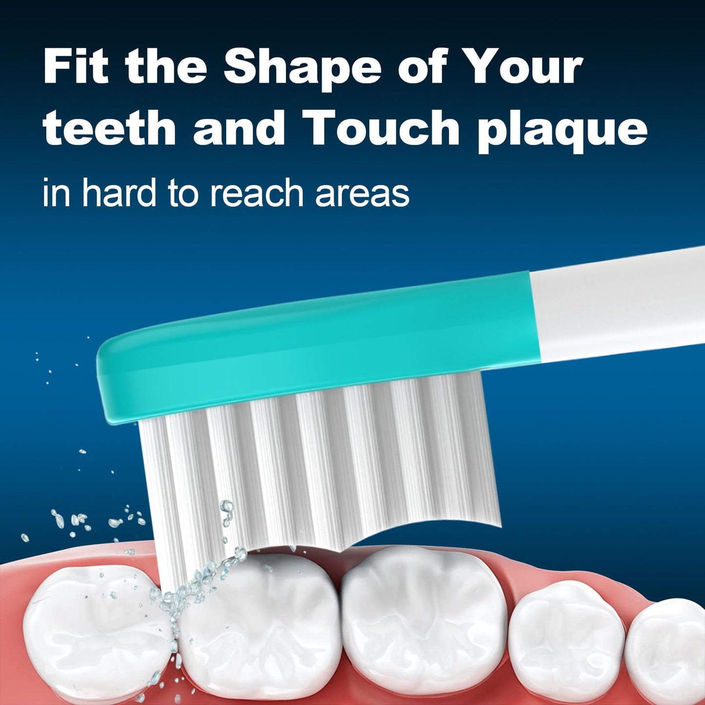 CILGEWH Kids Replacement Toothbrush Heads 10 Pack for Philips Sonicare