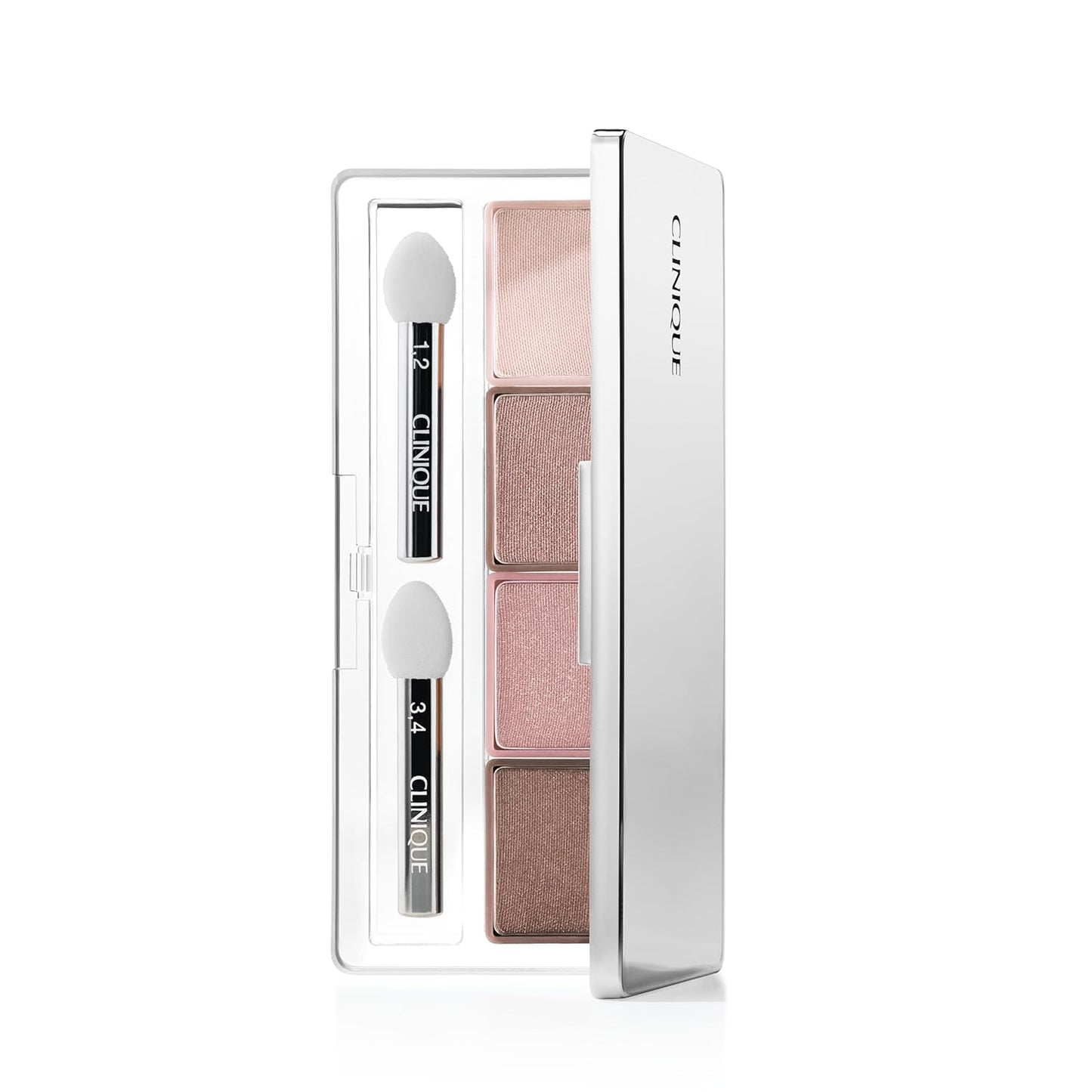 Clinique All About Shadow Eye Shadow Quad - Long-Lasting, Crease & Fade Resistant | Safe for Sensitive Eyes