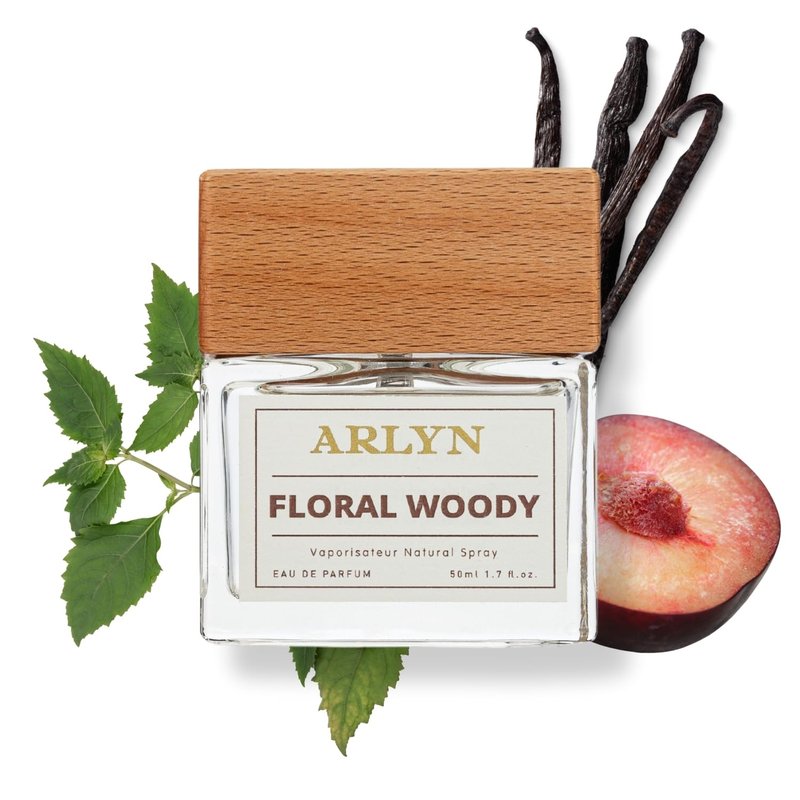 ARLYN Floral Woody Eau De Parfum Inspired by B.yr.e.do Bib.liot.heque, Long-Lasting Perfume for Men and Women, Vegan & Eco-Conscious with Clean Ingredients, Leather, Vanilla, Musk - 50ml / 1.7 oz