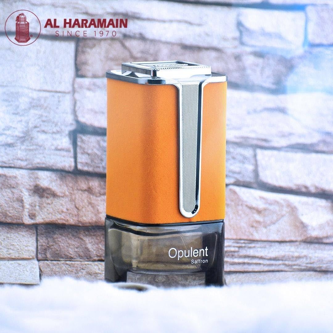 Al Haramain Opulent Saffron 3.4 oz 100 ml UNISEX, Clear