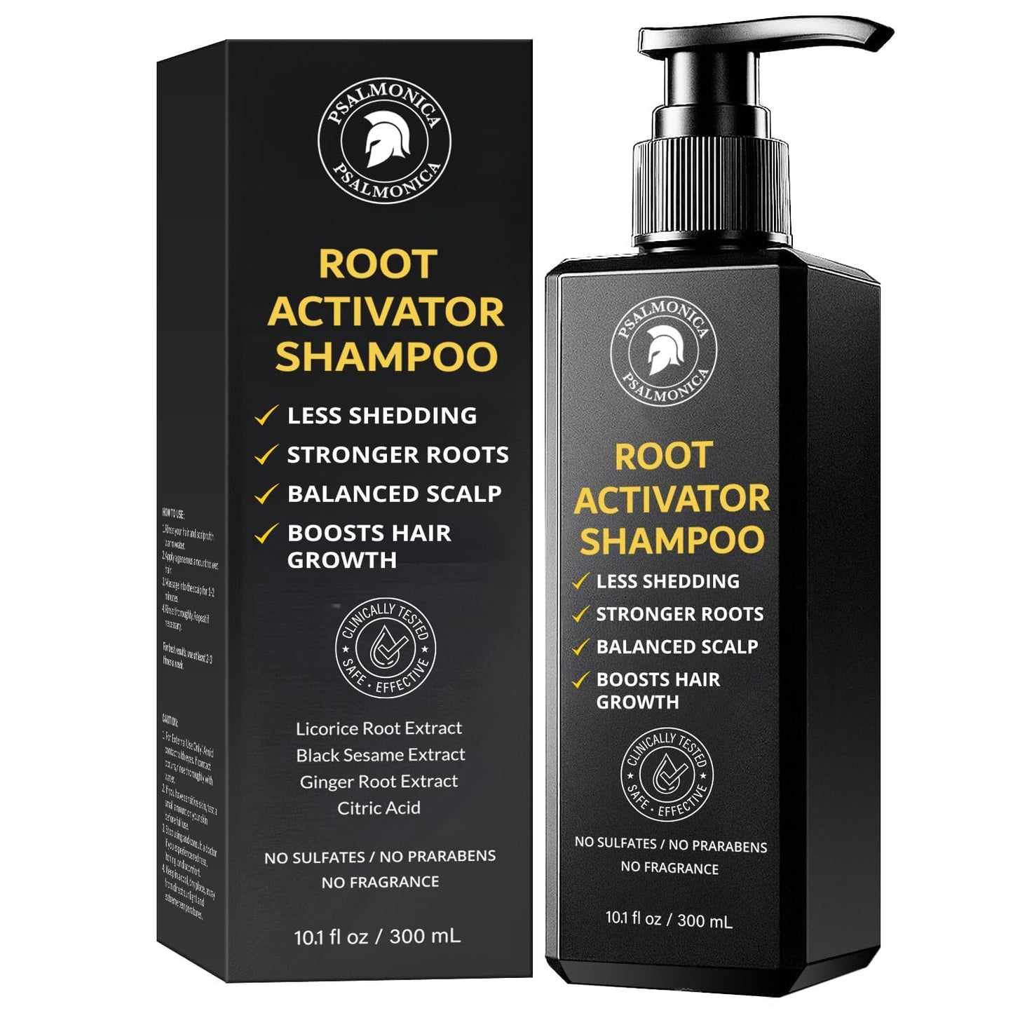 Root Activator Hair Growth Shampoo Conditioner for Men (11.1 Fl Oz (Pack of 1), Root Activator Shampoo)