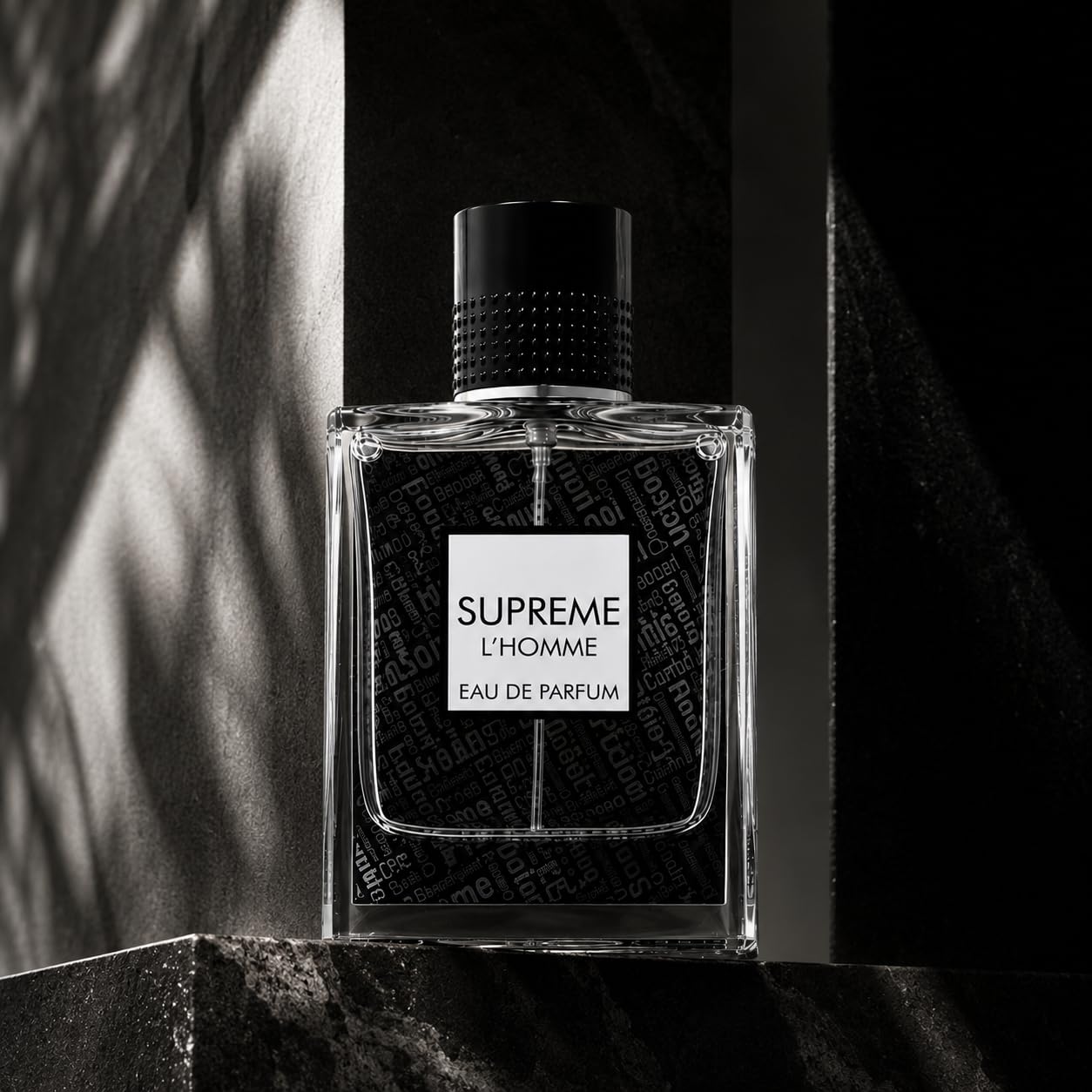 Fragrance World Supreme L'homme Eau De Parfum Spray for Men, 3.4 Ounce