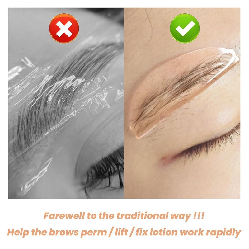 Flat Shields - Thin Korean Lash Lift Pads for Eyelash Perming | Clear, Salon-Quality Rods
