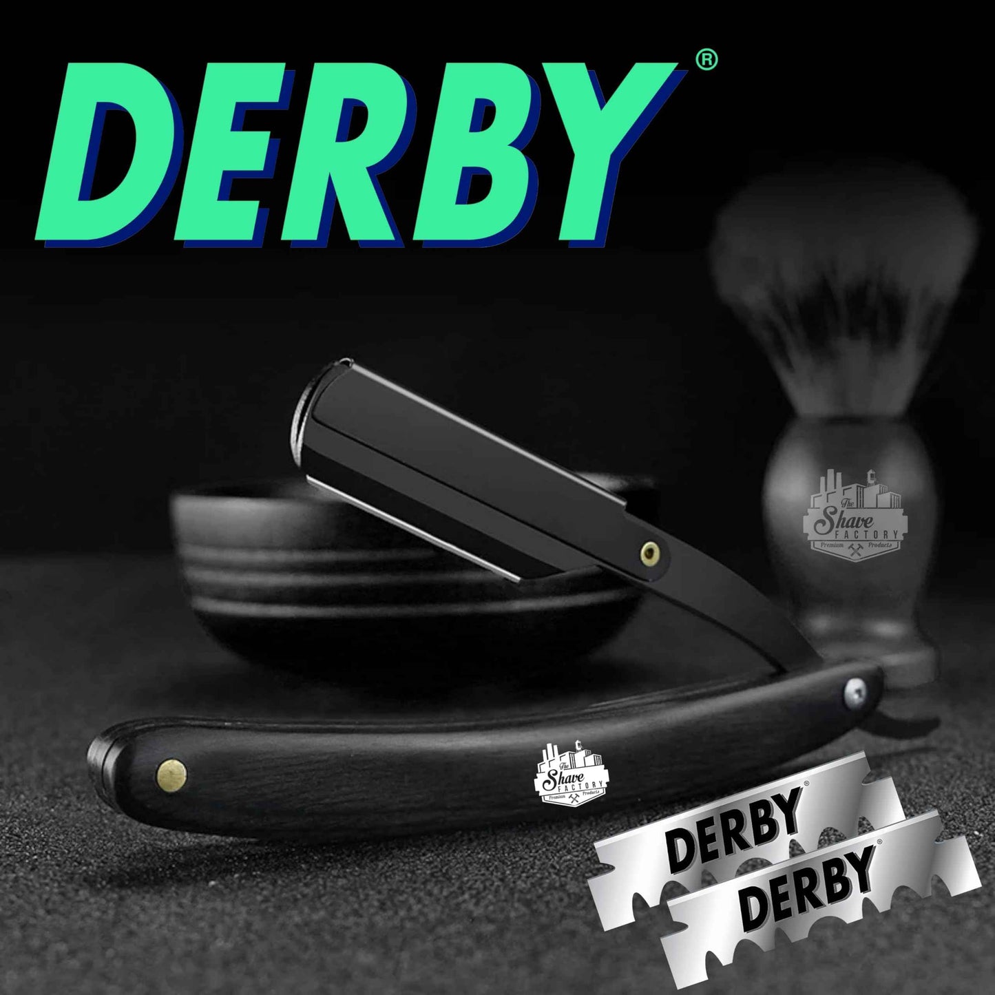 300 "Derby Professional" Single Edge Razor Blades for straight razor