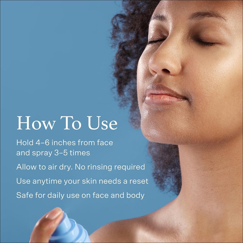 Otella Detox & Soothe Face Mist with Hypochlorous Acid .02% | 2.7 oz | Helps Reduce Redness, Irritation, Breakouts | Rosacea, Eczema, Sensitive-skin Safe | pH Balanced, Fragrance=Free, Fine Mist Toner
