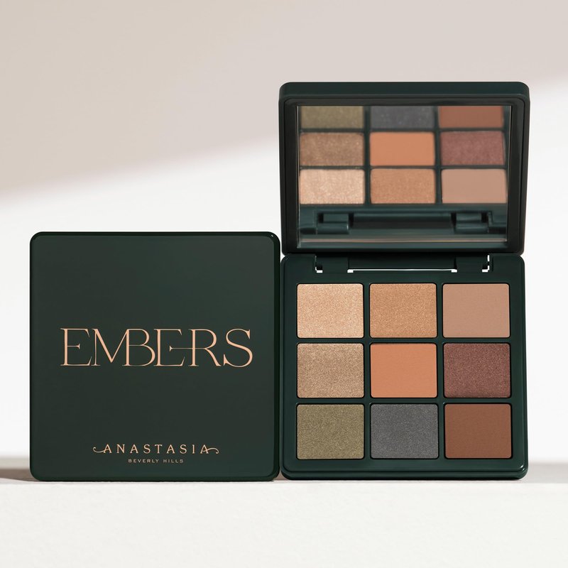 Anastasia Beverly Hills Mini Embers Palette - High-Pigment Portable Artistry Palette featuring Sun-Kissed Matte and Shimmer Finishes