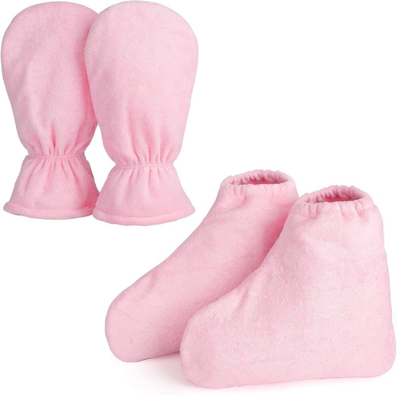 Paraffin Wax Bath Liners & Gloves - 200pcs Spa Mittens for Hands & Feet | Ideal for Wax Therapy