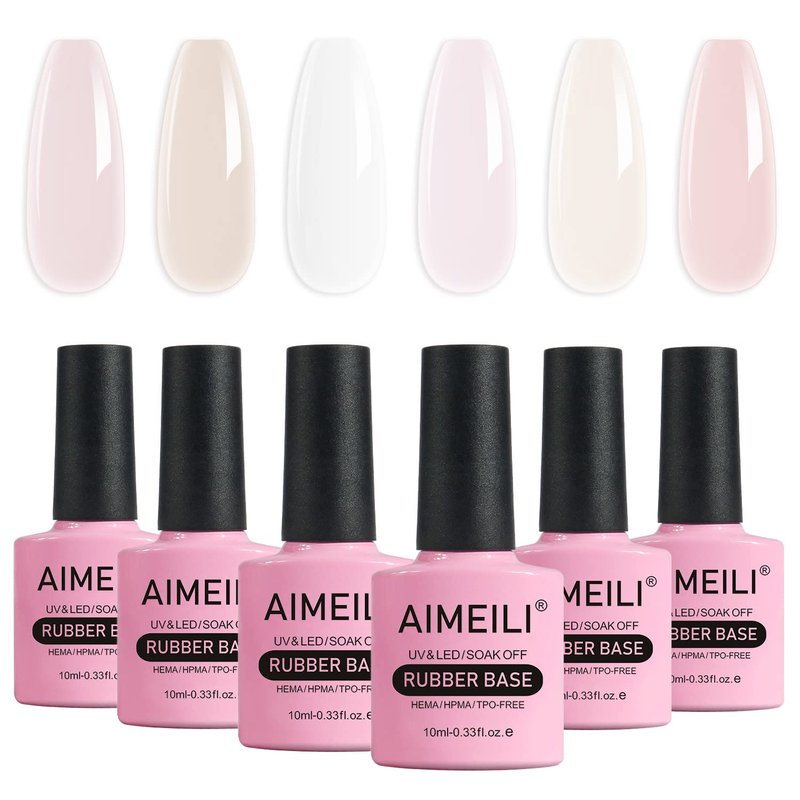 AIMEILI Nail Prep Bond Primer - Quick Dry Dehydrator & Rubber Base Gel for Nails | 15ml