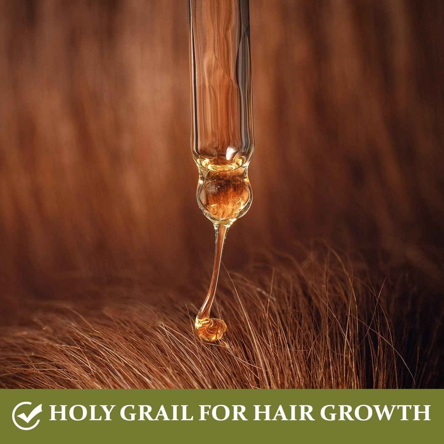 Organic Castor Oil | USDA Certified Organic, Pure and Cold Pressed, Refined, Non-GMO Hexane-Free - 16 oz - for Skin, Hair, Nails, Body, Eyelashes, Growth, Conditions, Nourishes & Hydrates