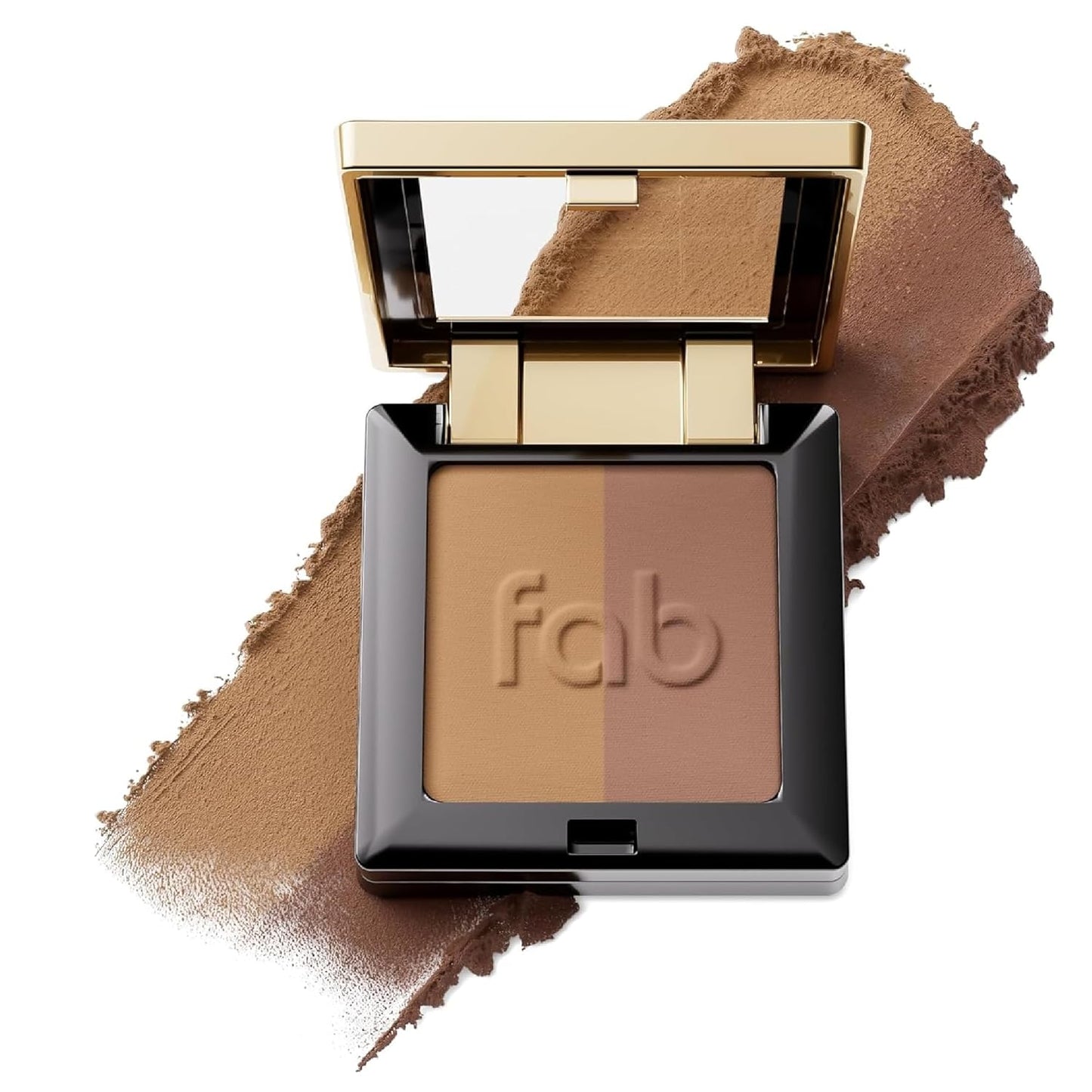 Lux Eyebrow Kit Refill Powder - Natural Definition for Light Brown & Medium Brows | On-The-Go Convenience