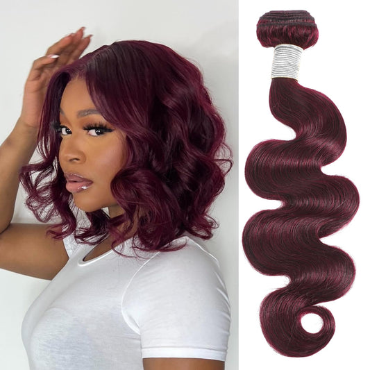 99j Color Human Hair Bundles Body Wave 12 Inch