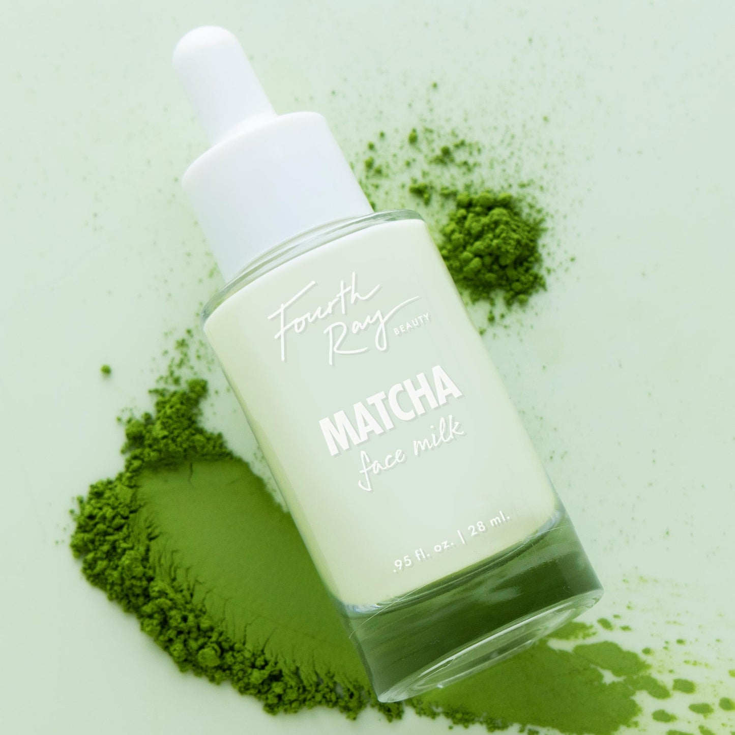 ColourPop Fourth Ray Beauty Matcha Face Milk - Moisturizing Face Serum Infused with Matcha Milk, Rice Milk & White Tea - Conditions Skin for a Healthier-Looking Complexion (0.95 oz)