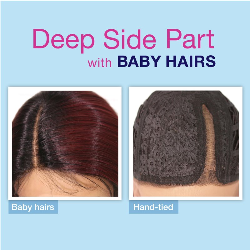 Sensationnel Dashly Lace Front Wig - Unit 40 Hand Tied Laceparting Ear to Ear Synthetic (CH27)
