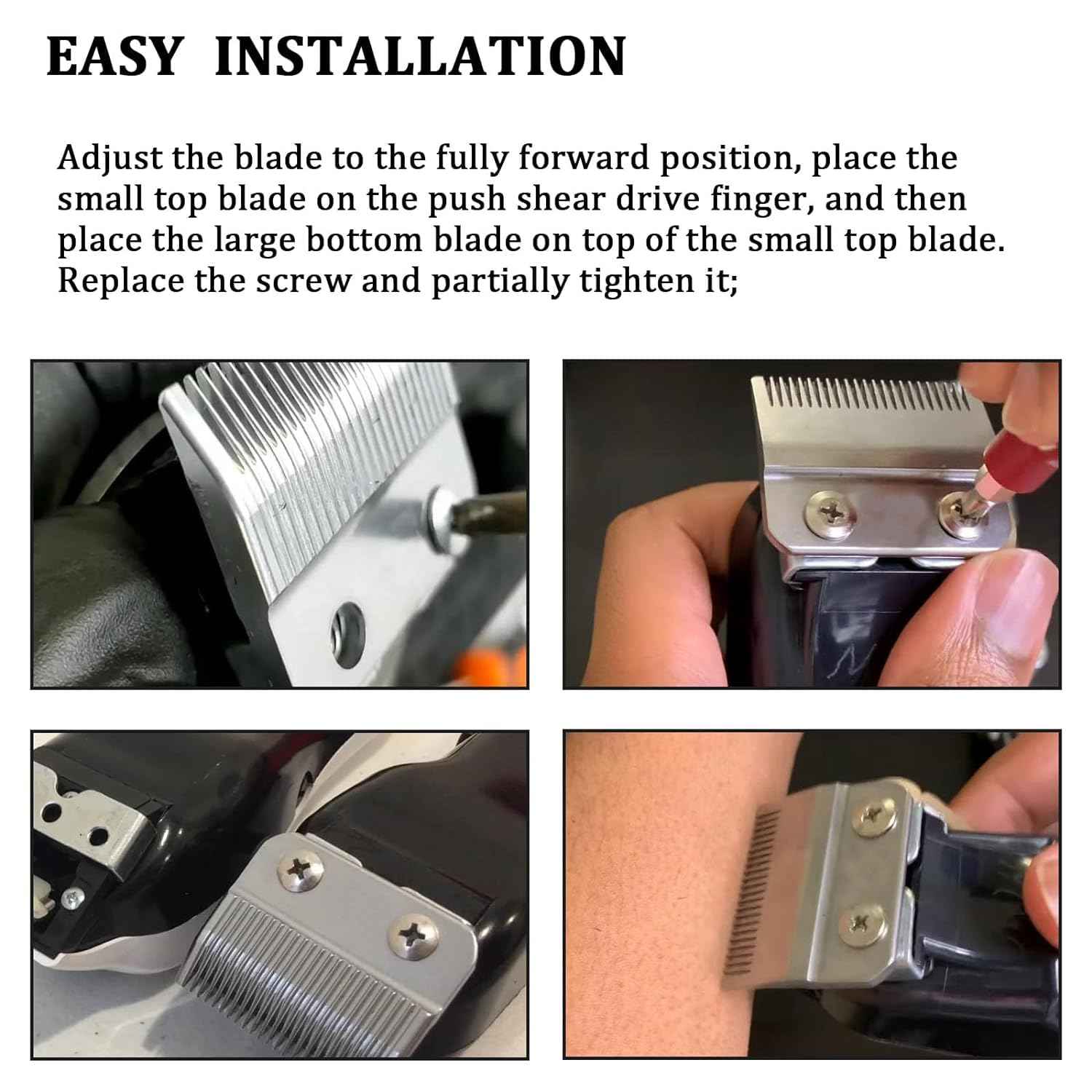 2161 Clipper Blade for 5 Star Cordless Magic Clip #8148 Replacement Wahl Balding 6X0 5 Star balding Clippers