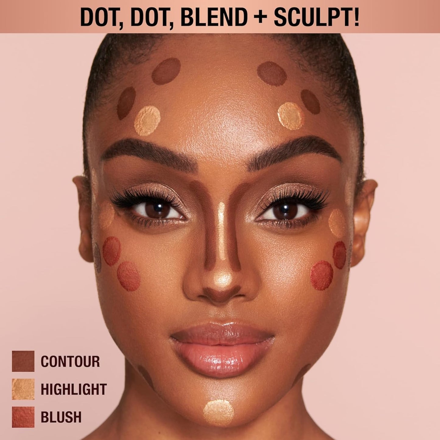 Charlotte Tilbury Hollywood Liquid Contour Wand - Easy Contour Stick & Liquid Bronzer for Natural Sculpting | Perfect for All Skin Types