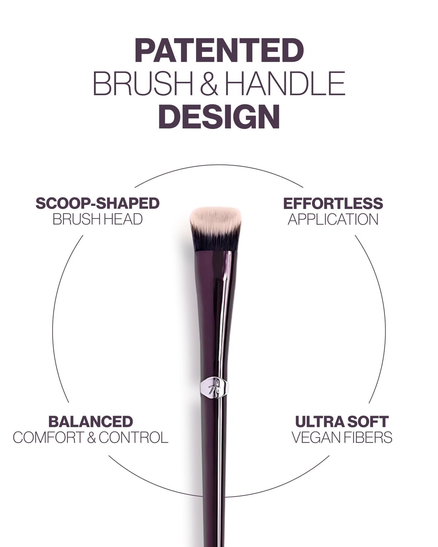 Anisa Beauty Eye Primer Brush | Soft, Vegan Fibers for Blending Eyeshadow Primer and Concealer | Professional Makeup Brush for Crease-Free, Long-Lasting Eye Base | Cruelty-Free