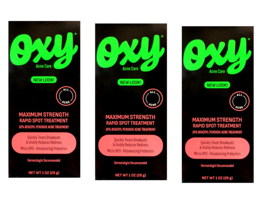 Oxy Maximum Strength Rapid Spot Treatment 1 Ounce (Pack of 3)