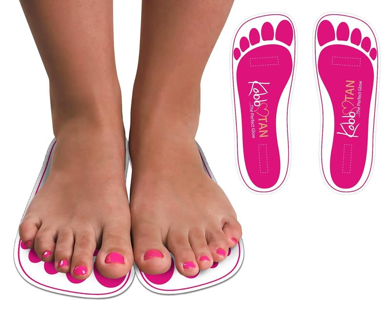 Disposable Spray Tan Feet Pads - 120 Pairs (240 Feet) Non-Slip & Comfortable for Home or Salon Use | Hygienic Ultra Bronzing