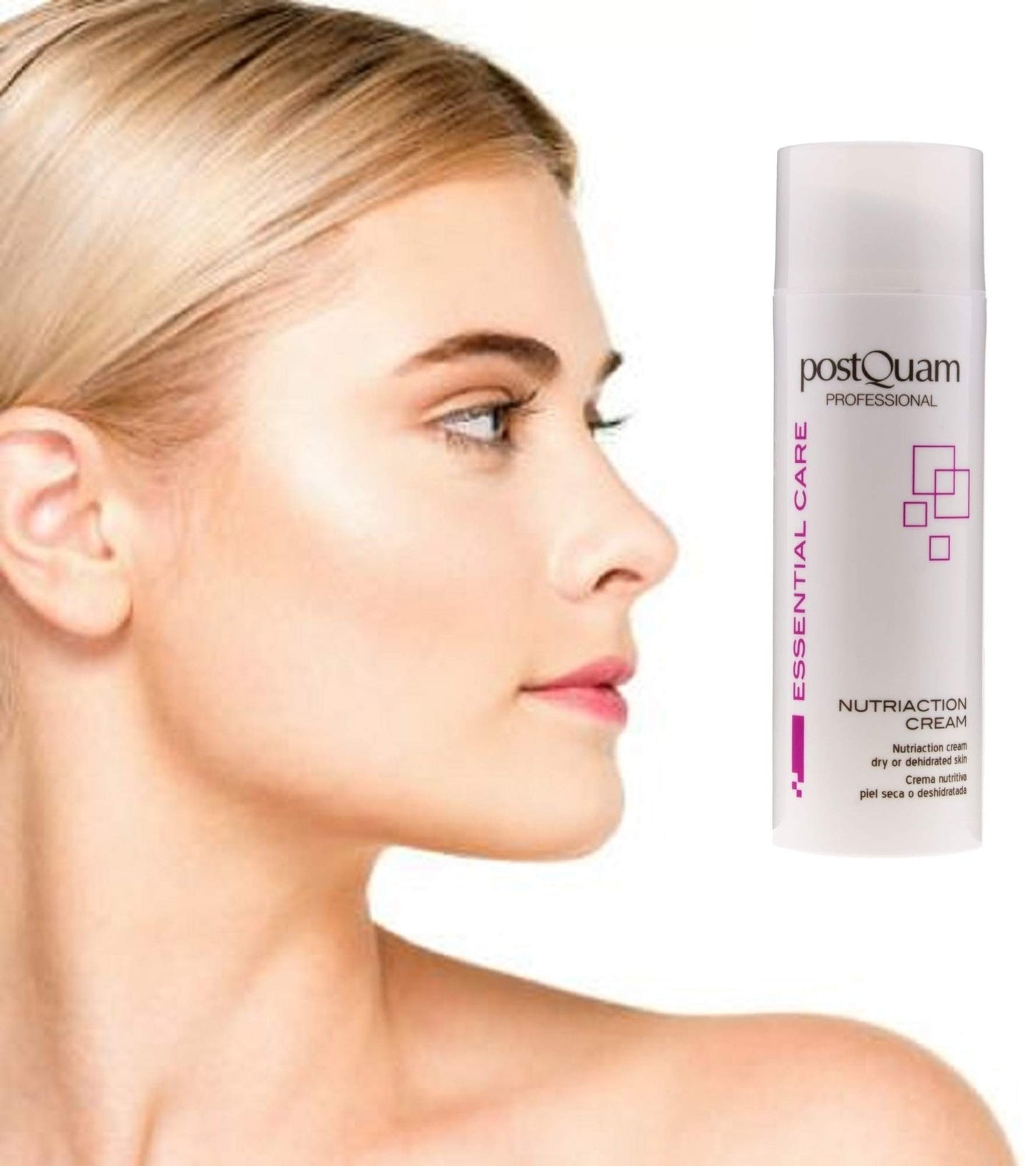 POSTQUAM Professional Nutriaction Cream Dry And Dehydrated Skin 50ml – Skin Care – Daily Use - Nourishing Anti-Wrinkle - Provides An Immediate Regenerative Action – Natural Ingredients