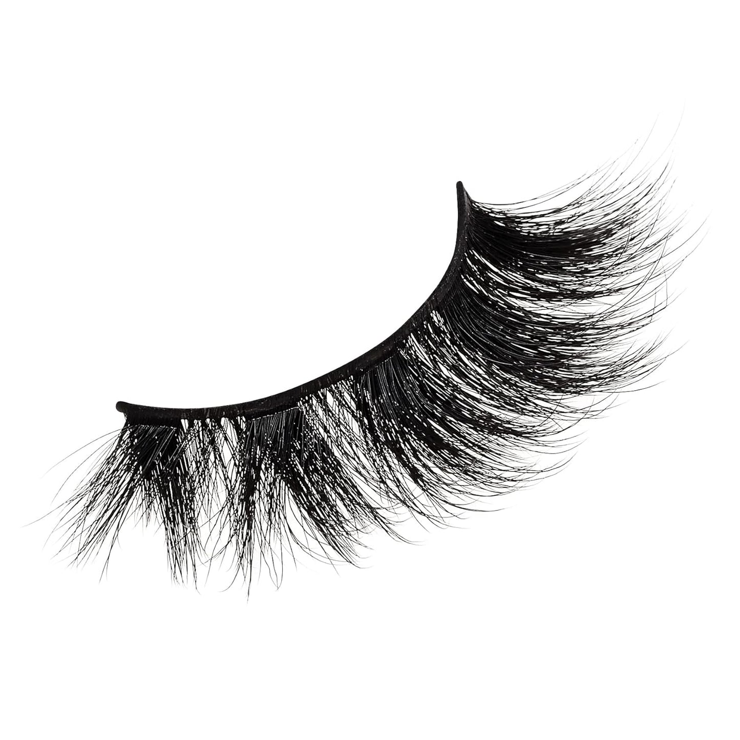 KISS Lash Couture Faux Mink 3D Matte, False Eyelashes, 'Matte Velvet', 16 mm, Includes 1 Pair Of Lash, Easy to Apply, Reusable Strip Lashes