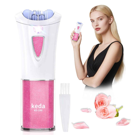 Glabrskise Skin Epilator, 2025 New Glabrskise Skin Hair Remover for Women with LED, Smooth Glide for Women Facial Hair, Glabrskise Skin epilator for face/Lip/Arm/Bikini Area/Leg/Armpit