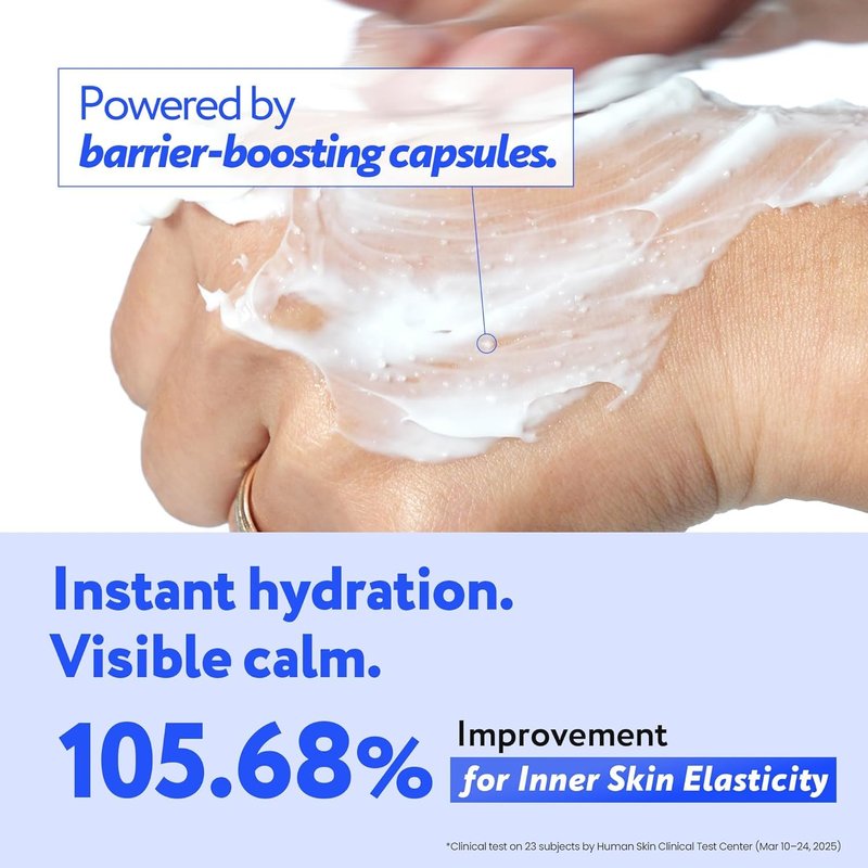 SOONDING Coconut Hydro Barrier Cream | Soothing & Barrier Repair Moisturizer with Panthenol, Ceramide & Squalane | Non-Greasy, Fragrance Free Capsule Cream Korean Skin Care (80ml / 2.7 fl oz)