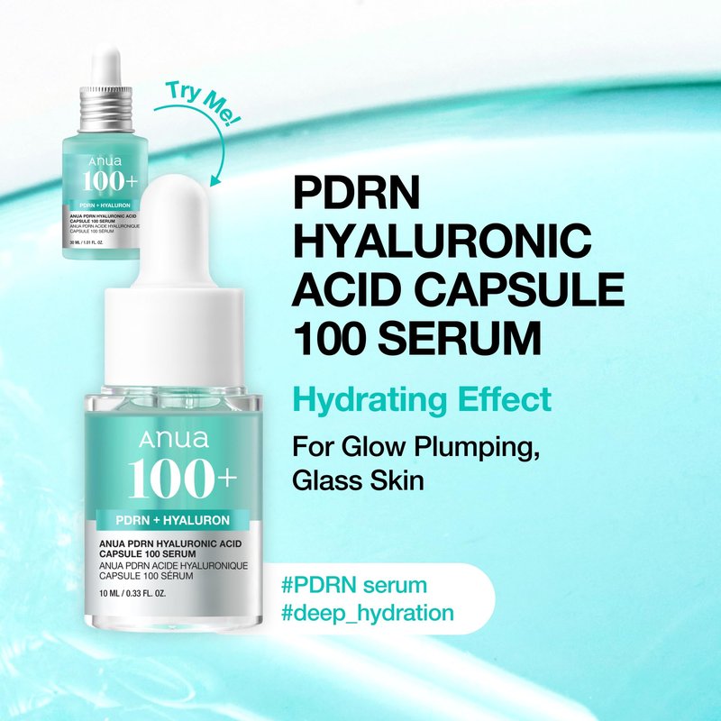 Anua Serum Discovery Trio, Hyaluronic Acid, PDRN, Azelaic Acid & TXA Niacinamide Face Serum Kit, Mini Travel Essentials for Soothing & Glass Glow Hydration, Korean SkinCare Gift Set, 0.33 fl.oz x 3 ea