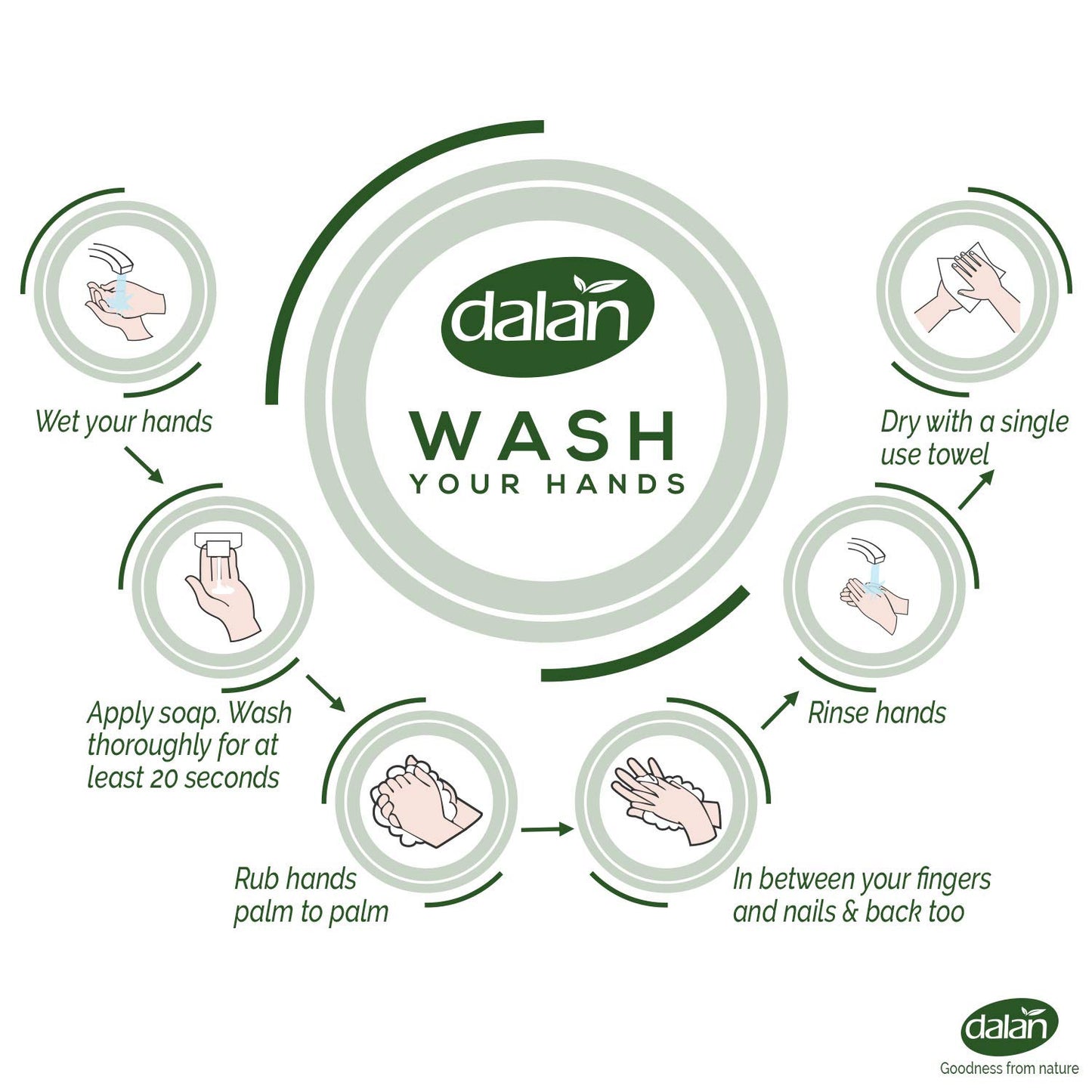 Dalan Tropic Dragonfruit Multicare Ultra Moisturizing Liquid Hand Soap for Normal and Dry Hands Fresh Clean and Soft Feeling (13.5 Fl Oz / 400 mL (Pack of 3))