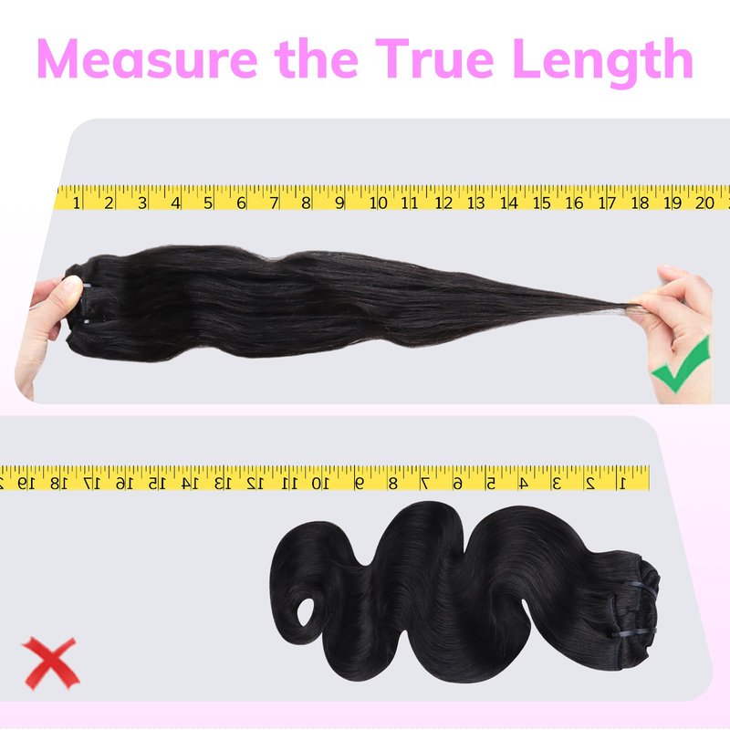 IDN BEAUTY Seamless Clip in Hair Extensions Real Human Hair for Women,Body Wave Natural Black Remy Hair 14 Inch 7pcs 110g,Thick Invisible Edge Weft for Daily Wear
