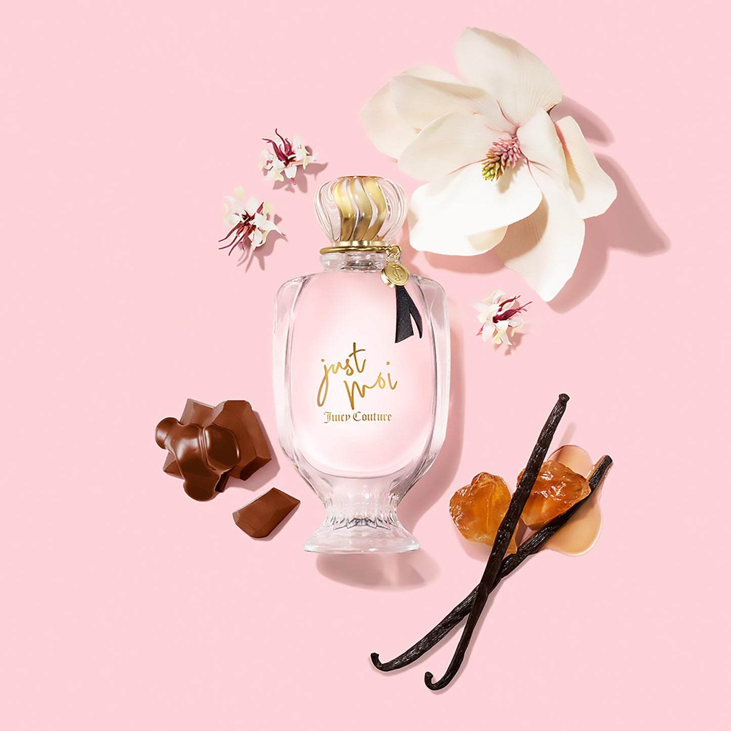 Juicy Couture Just Moi Women's Perfume - Amber Vanilla Eau de Parfum - Sweet & Confident Fragrance for Day to Evening Wear - Long-Lasting, 3.4 fl oz
