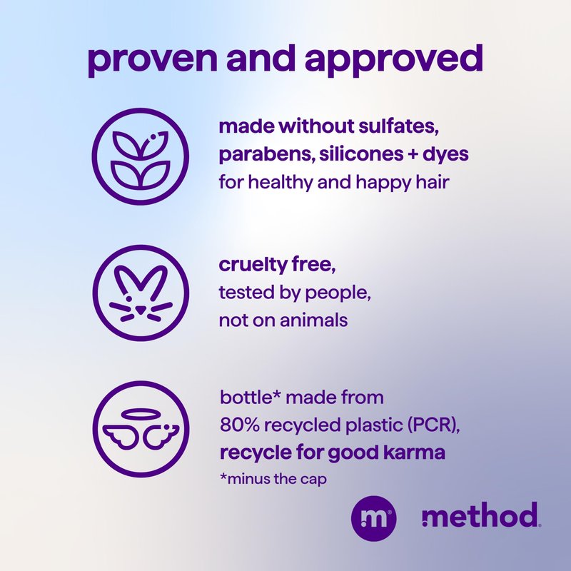 Method Moisturizing Conditioner, Simply Nourish - Revitalizes Dry Hair, Safe for Color-Treated Hair - Sulfate Free and Cruelty Free - 13.5 oz, Pack of 3