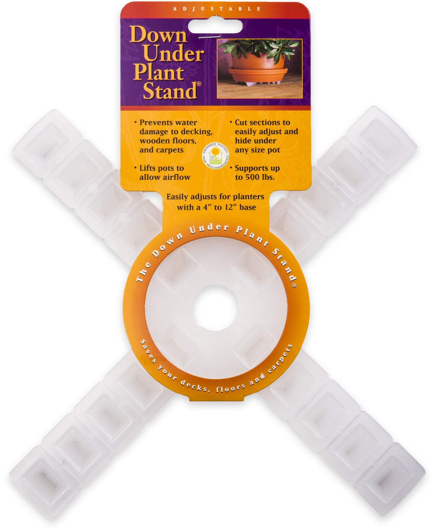 Bosmere Down Under Plant Stand,12", Clear