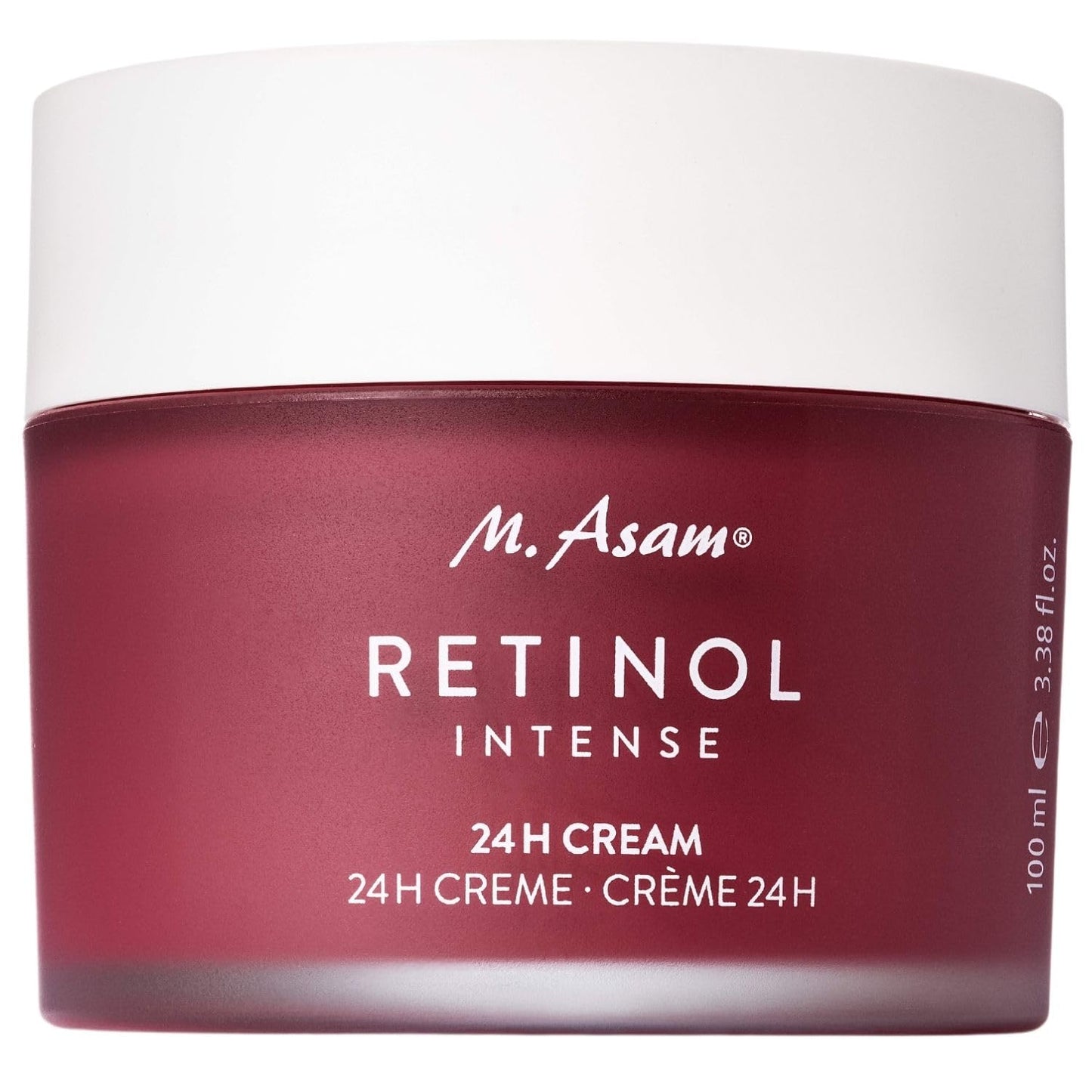 Retinol Intense 24h Cream - Anti-Aging Face Moisturizer with Hyaluronic Acid | 3.38 Fl Oz, Unisex Skin Care