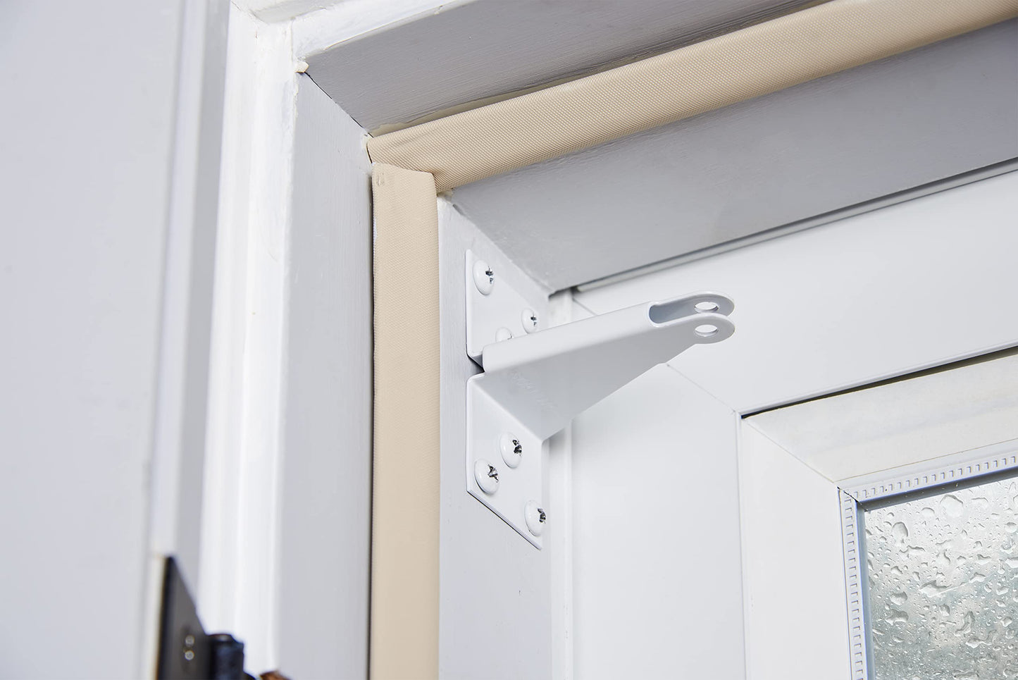 Wright Products - Replacement Jamb Bracket for Pneumatic Closers - Repair Bracket for Wright Product Closer Models V820, V920, V1020, V150 and VH440, White