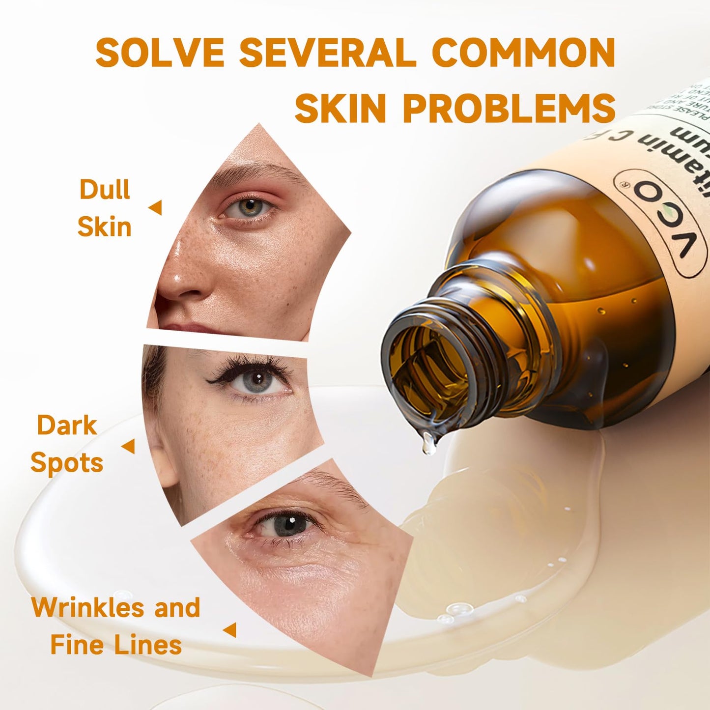 VGO 2 Pack Vitamin C Face Serum