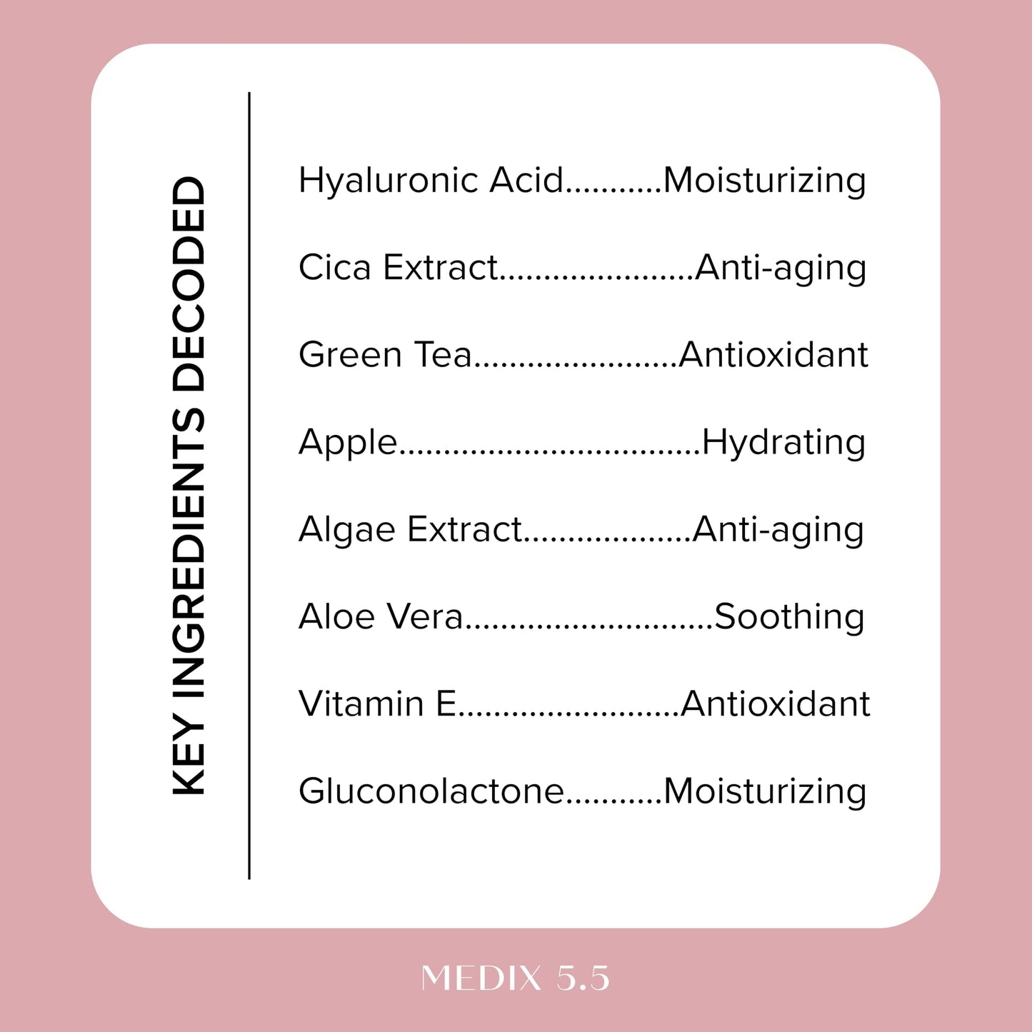 MEDIX 3% Concentrated Hyaluronic Acid Hydrating Gel Body Booster Dry Skin Moisturizer, Anti Aging Skin Care Booster For Restoring Skin Barrier, Wrinkles, Age Spots, & Fine Lines, 1.7 Fl Oz