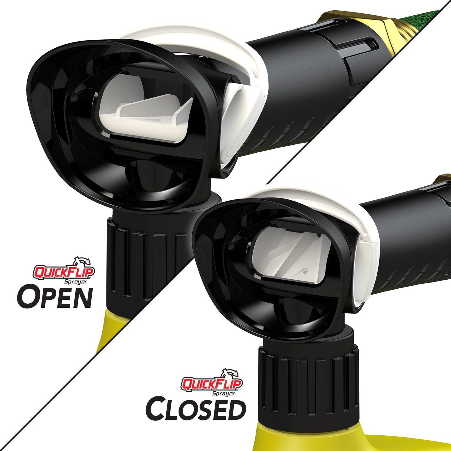 Black Flag Flea and Tick Killer Concentrate Yard Treatment, 32 Ounces, Ready To Spray, Quickflip Hose End Sprayer