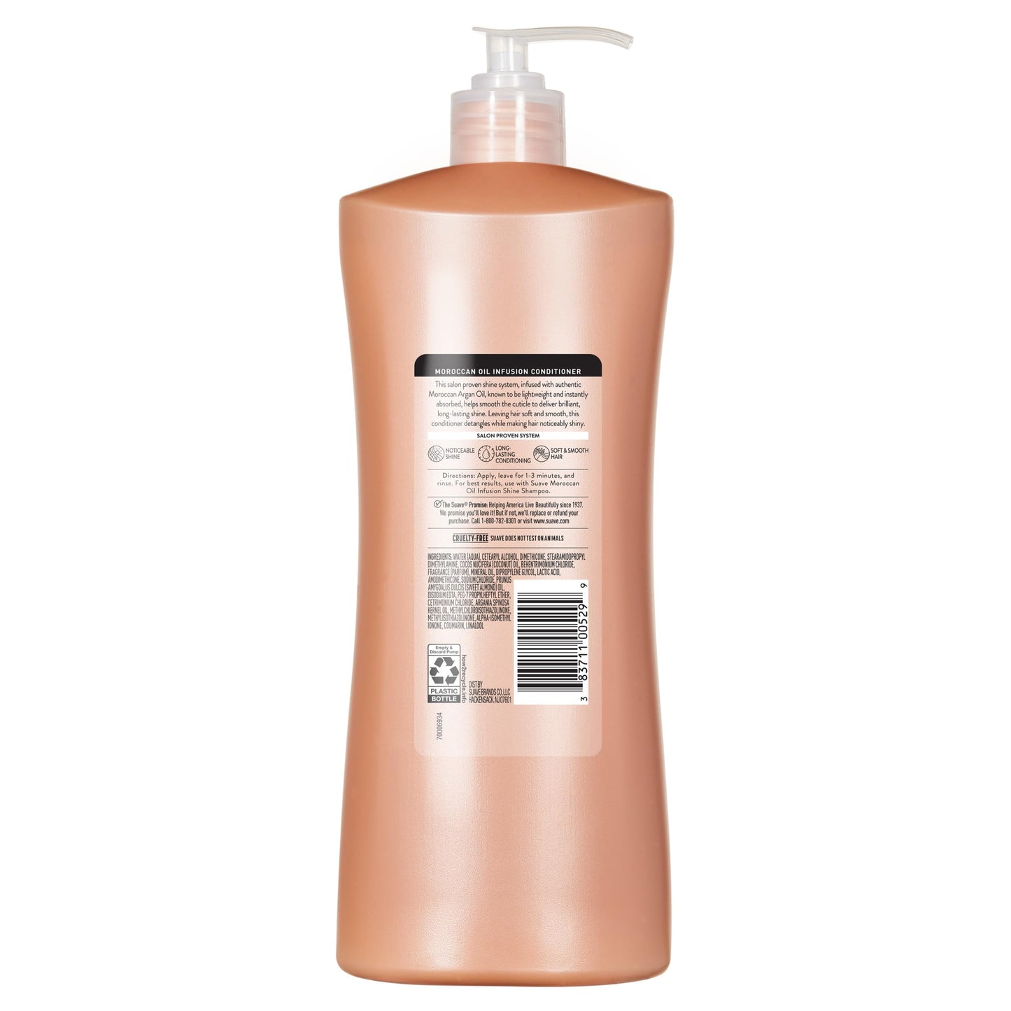 Suave Professionals Shine Conditioner, Moroccan Infusion, 28 Fl Oz (Pack of 4)