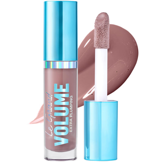 Vivienne Sabó Le Grand Volume Plumping Lip Gloss – Hyaluronic Acid Moisturizing Lip Gel, Cayenne Pepper + Menthol Cooling Tingle, High-Shine Non-Sticky Finish, Cruelty-Free, Shade Chablis, 3 ml