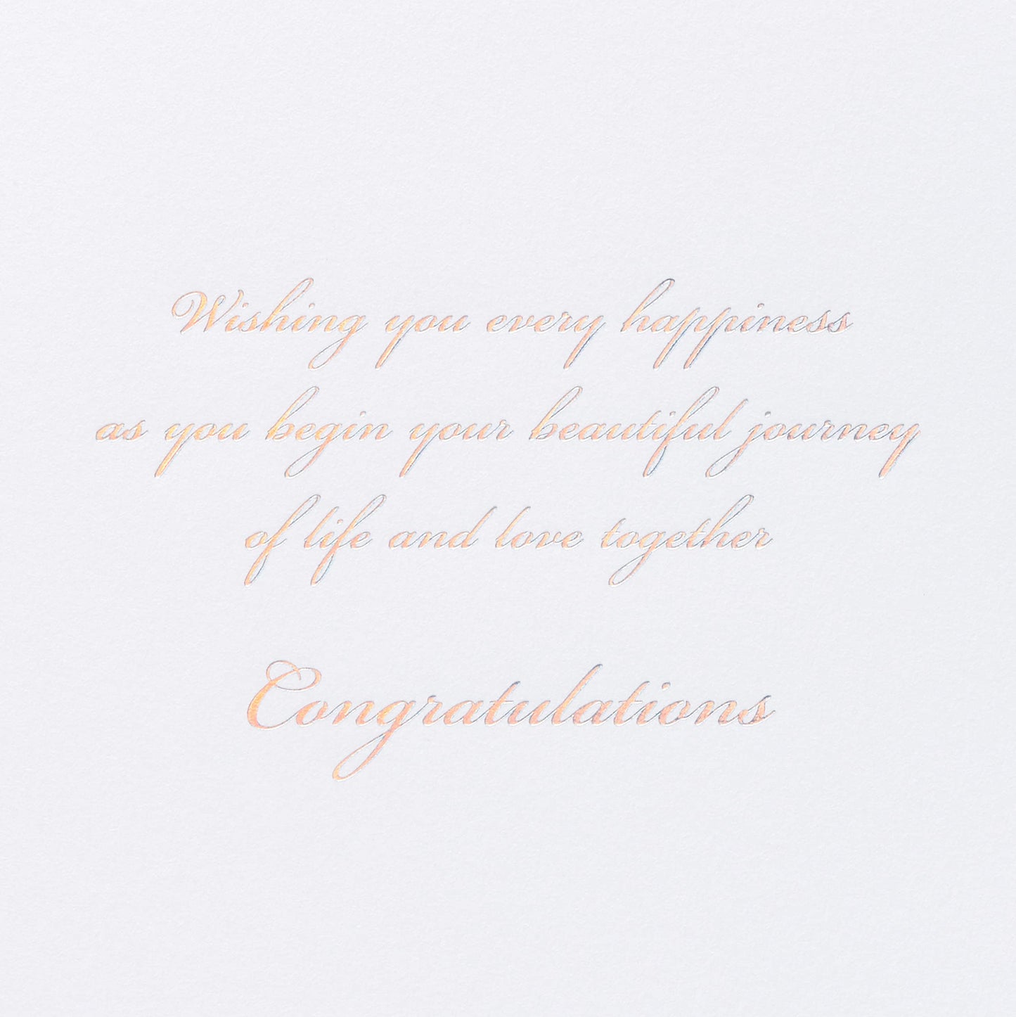 Papyrus Wedding Shower Card (Journey of Life and Love)