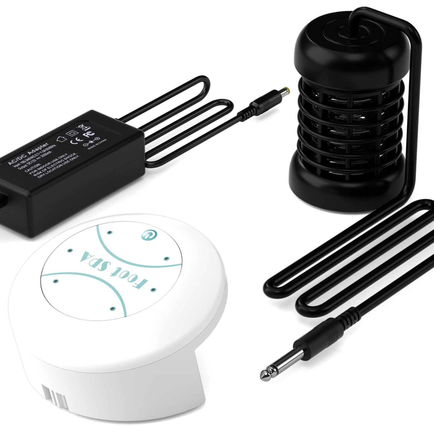 Eyes.sys Portable Ionic Detox Foot Spa Machine, Ionic Detox Foot Spa Chi Cleanse, Mini Ionic Detox Foot Bath Machine with 5 Liners for Home Spa (Tub not Include)