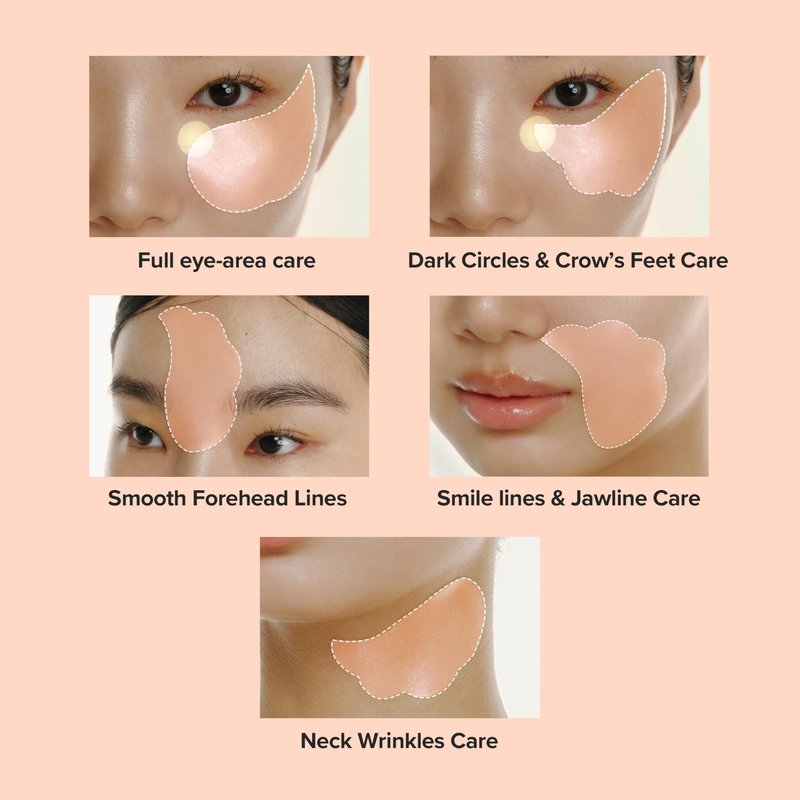 Beauty of Joseon Revive Under Eye Patch Retinal Ginseng for Puffy Under Eye Bag Masks Collagen Peptide Korean Skincare for Women and Men, 60 Sheets 30 Pairs
