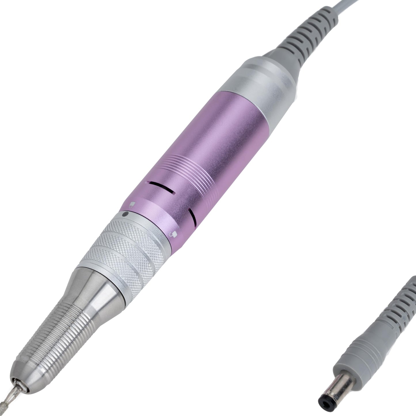 Delanie Handpiece for Delanie Professional Nail Drill Electric Nail File, 35000 RPM Replacement Hand Piece, Purple