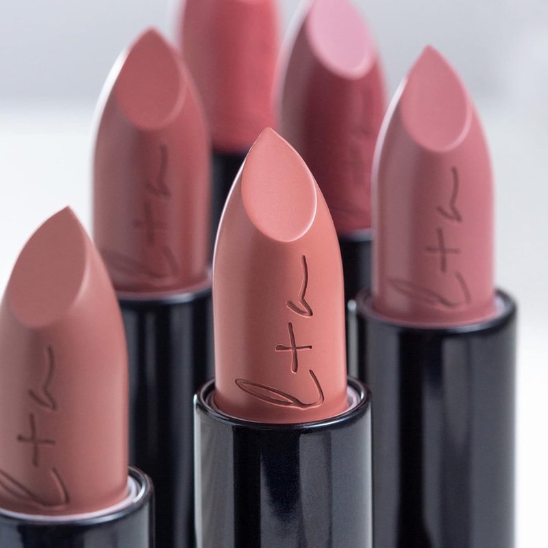 Lune+Aster PowerLips Lipstick - Creamy Nude Lipstick with Satin Finish | Lightweight, Full Coverage, Vegan Formula