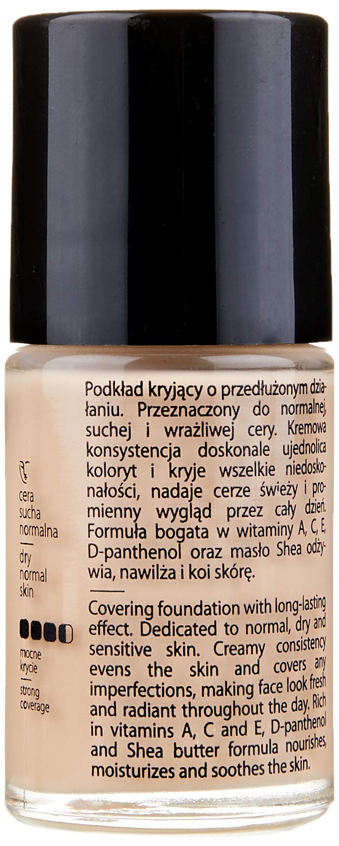 Paese Cosmetics Long Cover Fluid Foundation, Shade Number 01 30 ml