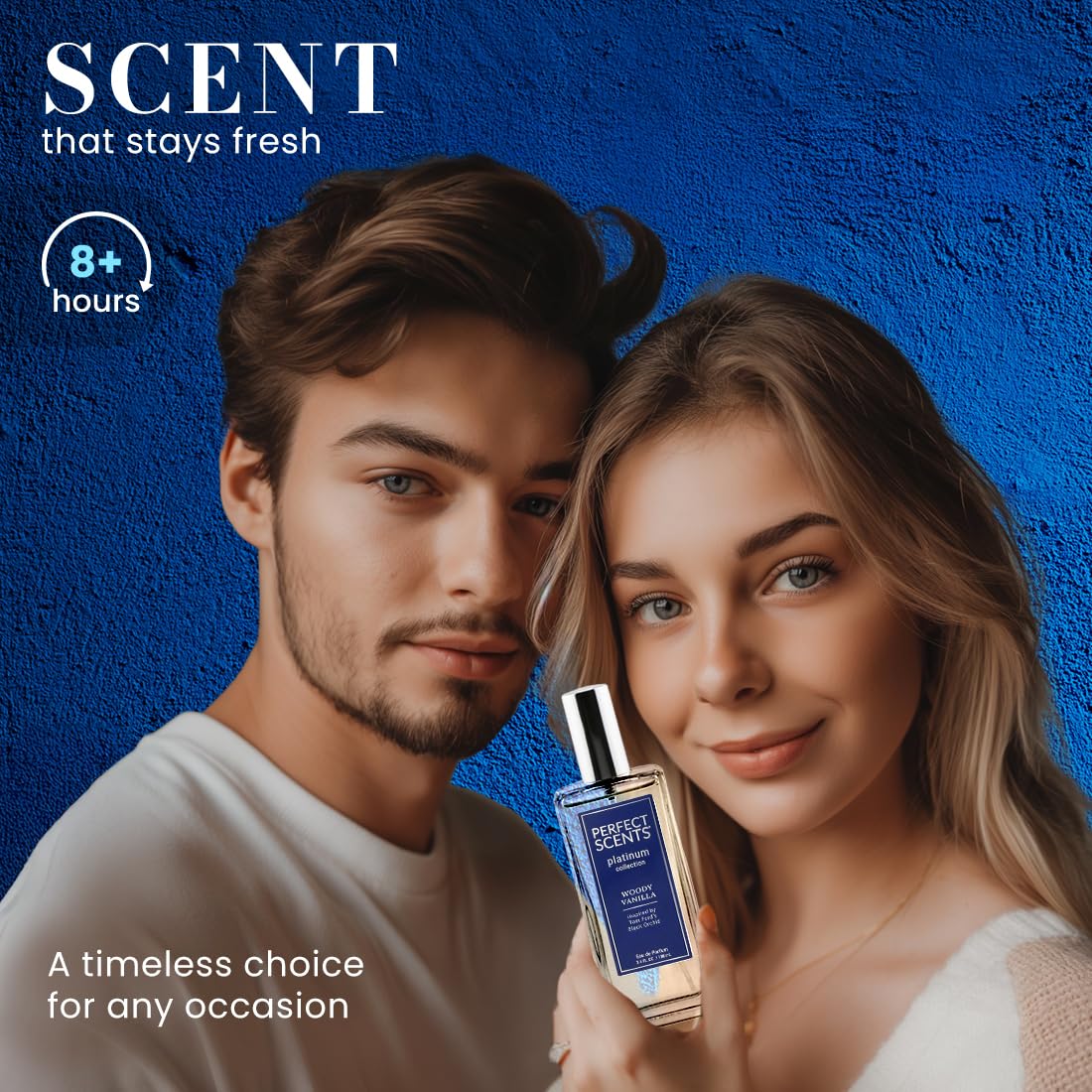 Perfect Scents Fragrances | Inspired by Tom Ford’s Black Orchid | Platinum Collection | Woody Vanilla | Unisex Eau de Parfum | Vegan, Paraben & Phthalate Free | Never Tested on Animals | 3.4 Fl Oz