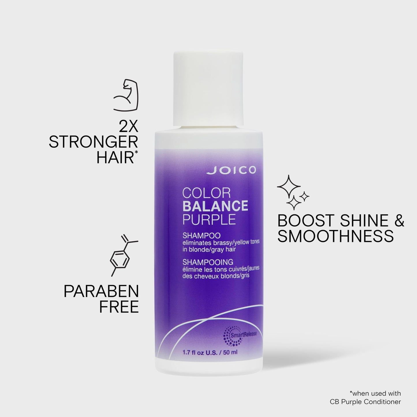 Color Balance Purple Shampoo, 2 oz